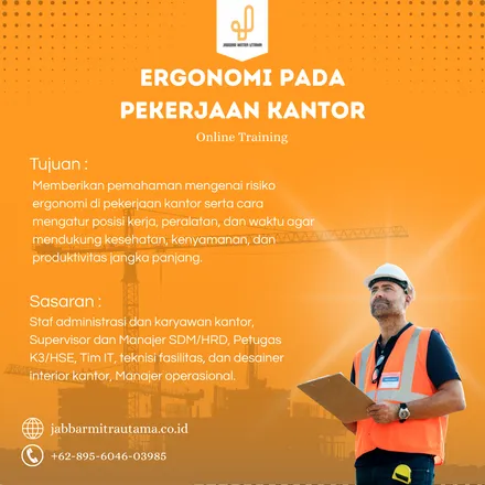 Ergonomi Pada Pekerjaan Kantor